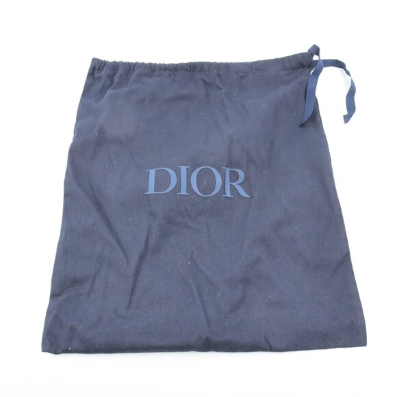 NIDB DIOR Diorissimo Pattern Granville Loafers in Navy/Beige IT Size 41 - Picture 10 of 13